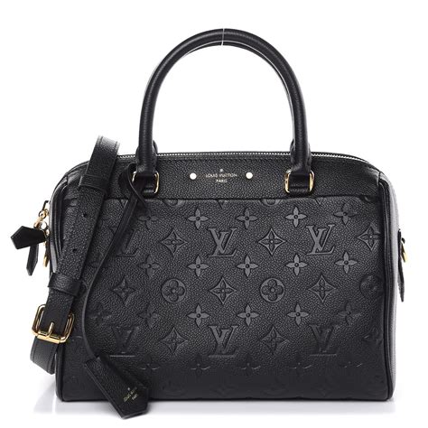 louis vuitton speedy 25 bandouliere empreinte noir price|louis Vuitton Speedy 25 monogram.